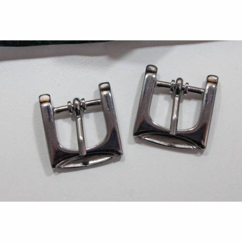 2 kleine Gürtelschnallen 16mm, Schuhschnallen, Schnalle, Gürtelschließen, Taschenverschluss, Trödel Dings da