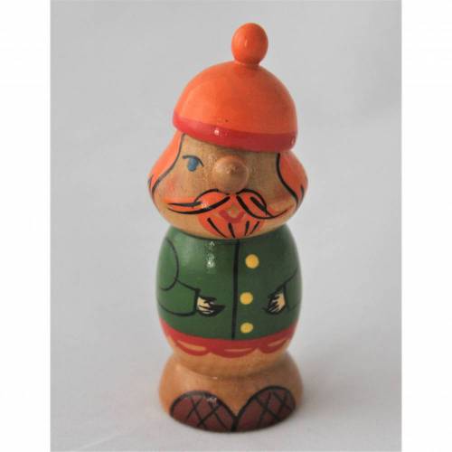 kleine Holzfigur Made in USSR