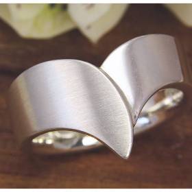 Auffälliger Ring aus Silber 925/-