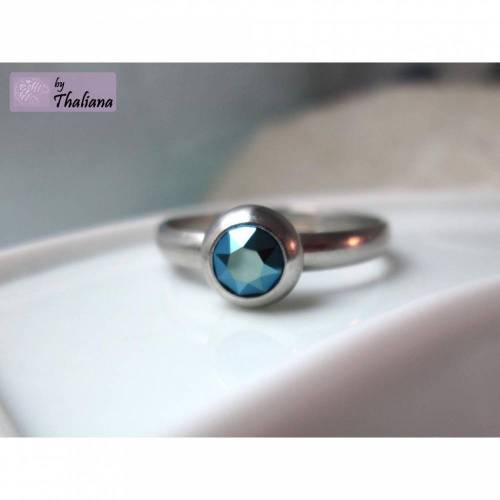 Ring ***MINI Nachtschatten*** Nachtblau Metallic