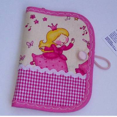 Kindergeldbeutel, Stoffgeldbeutel Kinder, Taschengeld, Geldbörse, Mädchengeldbeutel, Prinzessin Geldbeutel, pink, rosa