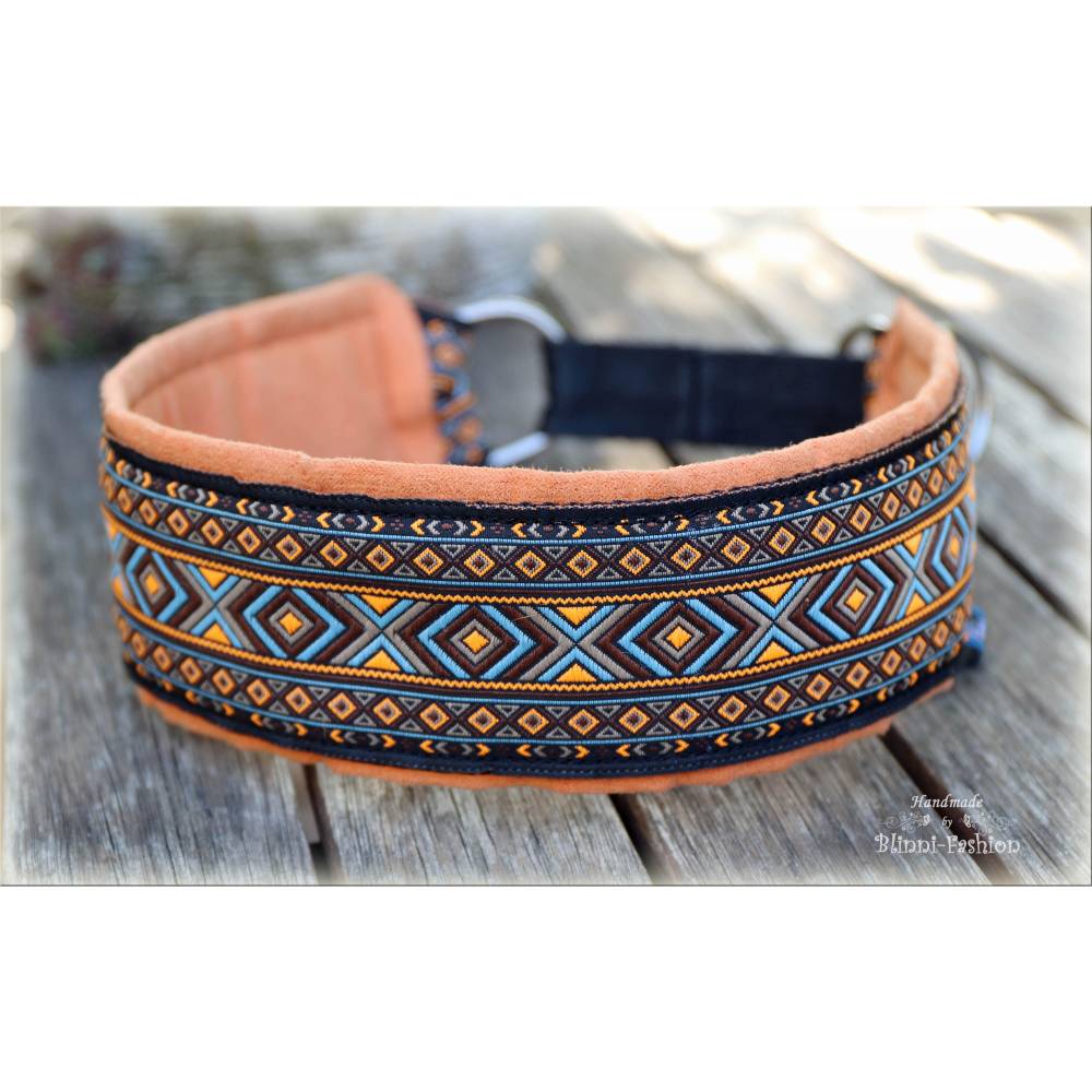 Halsband 45 oder 55mm breit mit Zugstopp fr Hunde, Hundehalsband fr den  groen Hund wie Ridgeback, Dogge, Weimaraner