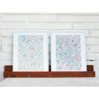 Regal, Wohndeko, Bilderhalter, Bilderleiste aus Holz, Altholz, Regal aus Holz, Wanddeko,Upcycling