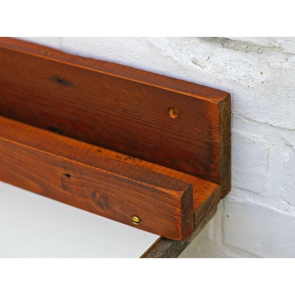 Regal, Wohndeko, Bilderhalter, Bilderleiste aus Holz, Altholz, Regal aus Holz, Wanddeko,Upcycling Bild 6
