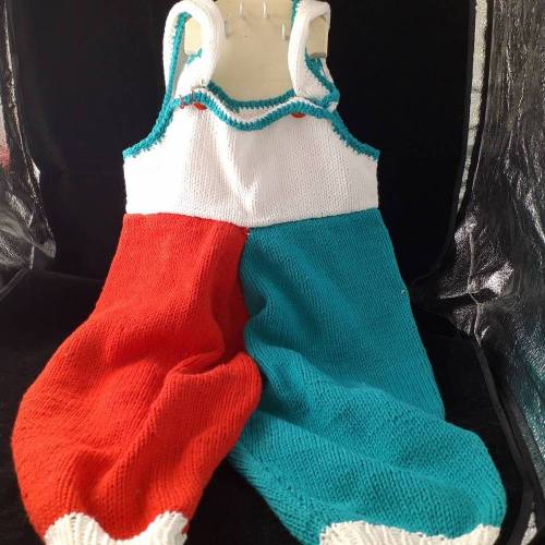 Overall   Spieler  handgestrickt