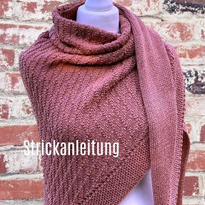 Strickanleitung Lizas Tuch Spicy Triangle
