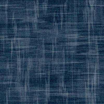 12,90EUR/m Baumwolldruck Webware Jeansoptik Streifen in dunkelblau-blau
