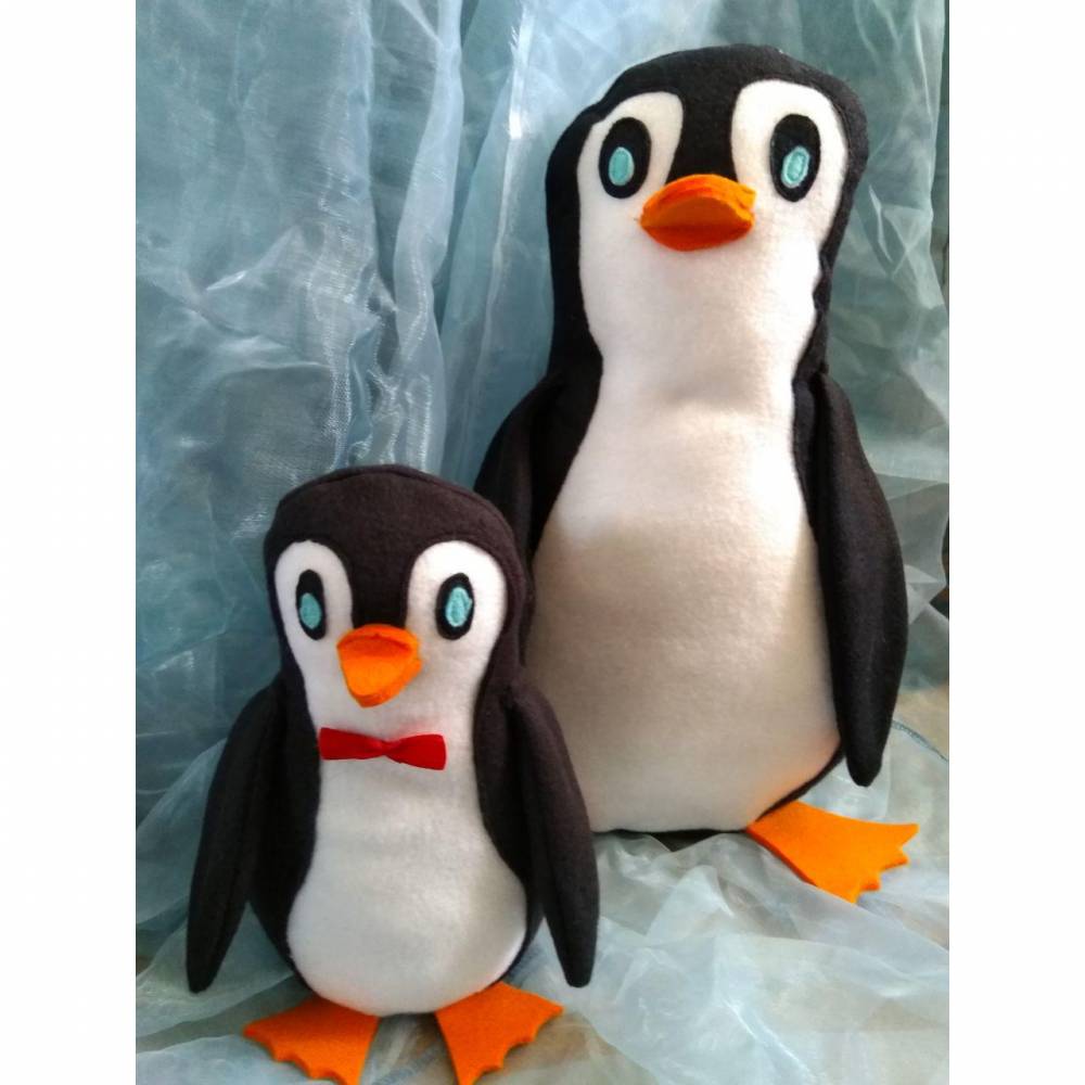 Tierische Türstopper - Fred Pinguin Schnittmuster-Freebie Bild 1