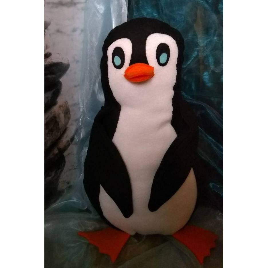 Tierische Türstopper - Fred Pinguin Schnittmuster-Freebie Bild 2
