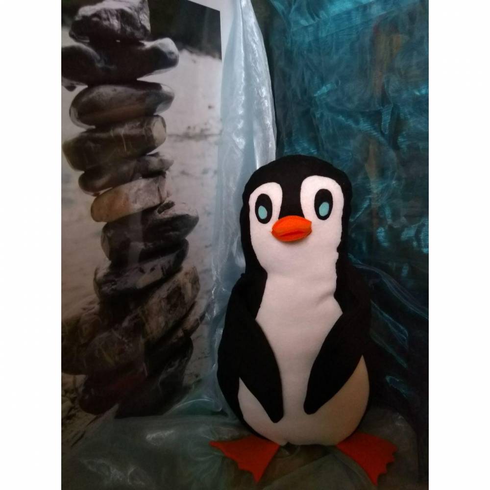 Tierische Türstopper - Fred Pinguin Schnittmuster-Freebie Bild 4