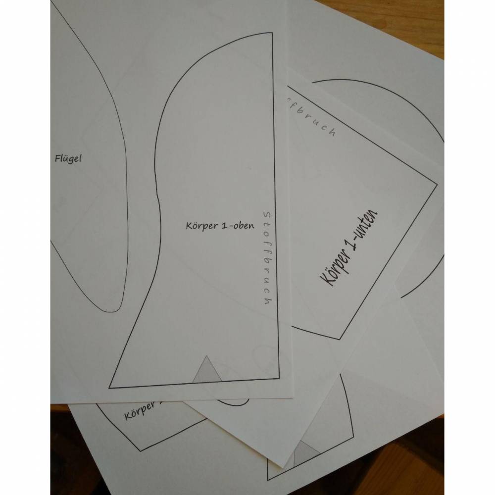 Tierische Türstopper - Fred Pinguin Schnittmuster-Freebie Bild 5