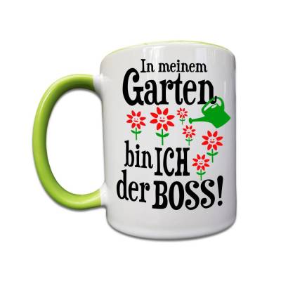 Hobbygärtner Tasse mit Spruch, Garten Geschenk, Gärtnern Sprüche