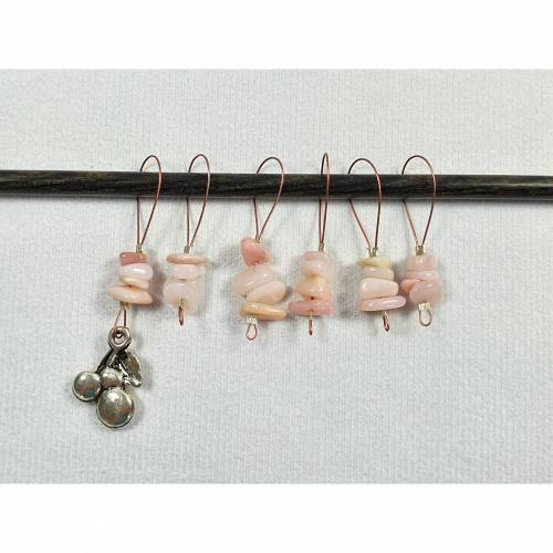 Edelstein-Maschenmarkierer Opal rosa