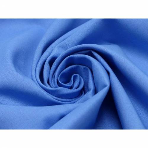 Baumwolle Baumwollstoff Webware uni einfarbig jeansblau Öko-Tex-Standard 100 (1m/7,-€)