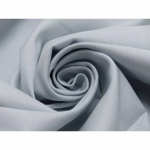 Baumwolle Baumwollstoff Webware uni einfarbig  silbergrau  Öko-Tex-Standard 100 (1m/7,-€)
