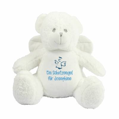 Schutzengel Teddybär Schutzengelbär Engel Teddy Stofftier Kuscheltier personalisiert mit Namen