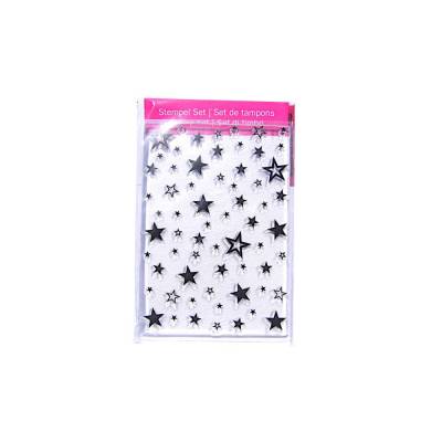 Stempel Clear Sterne Hintergrund