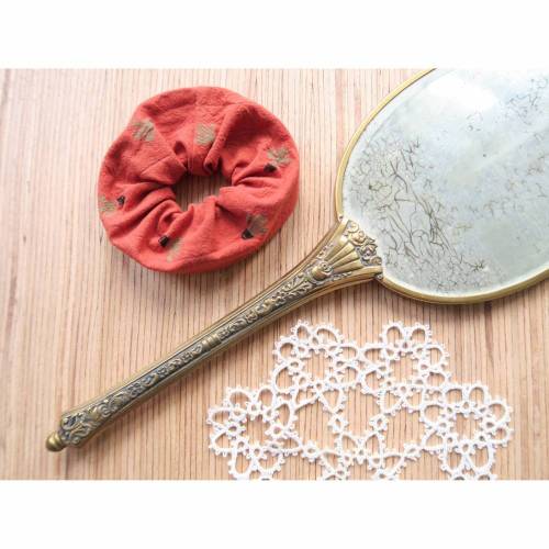 Scrunchie aus Baumwolle • Haargummi • Zopfgummi