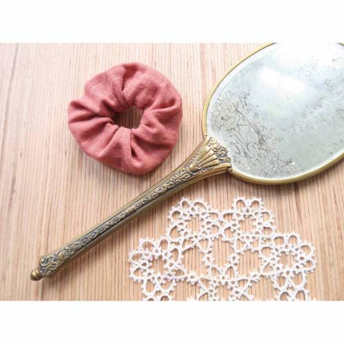 Scrunchie aus Musselin • Haargummi • Zopfgummi