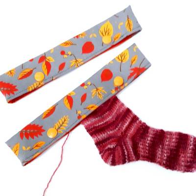 Nadelspiel Halterung für 15-20 cm – Stricksicherung & Schutz für Nadelspiel