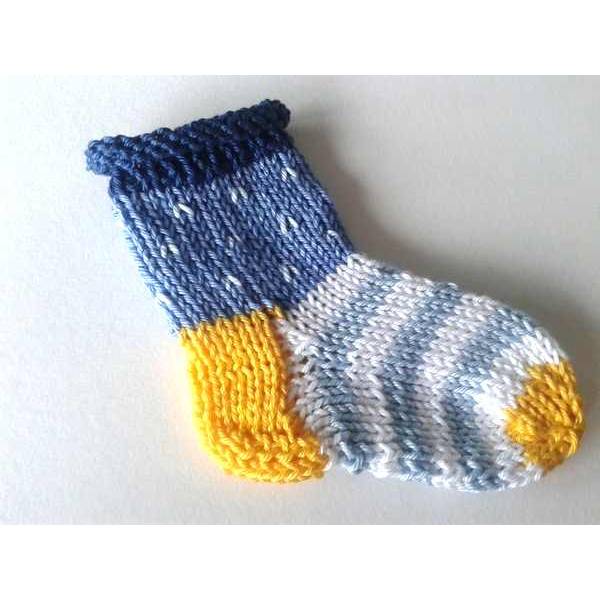Strickanleitung Babysocken in 4 Größen Bild 2
