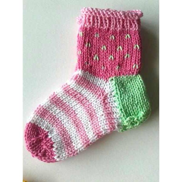 Strickanleitung Babysocken in 4 Größen Bild 3