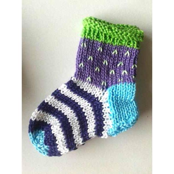 Strickanleitung Babysocken in 4 Größen Bild 4