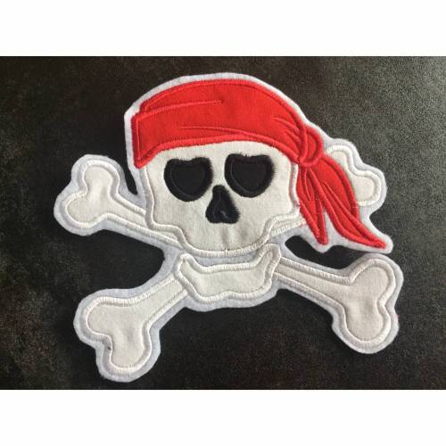 Totenkopf Applikation 