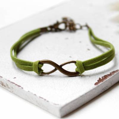 Infinity • Armband Velour | Farbwahl | Armschmuck | Geschenke für Frauen | Freundin | Schwester | Mama