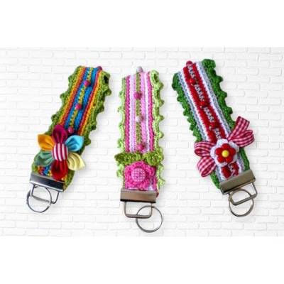 Häkelanleitung Schlüsselband