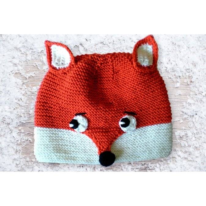 Strickanleitung Tiermützen 4 Größen - 4 Motive Bild 2