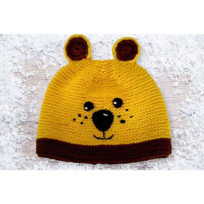 Strickanleitung Tiermützen 4 Größen - 4 Motive Bild 4