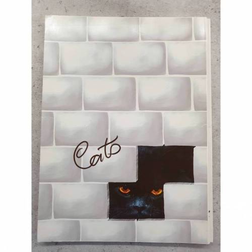 Vintage Briefpapier "Cat`s"