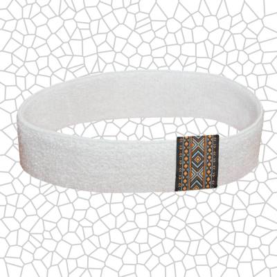 Schweißband Stirnband Männer Sport Schweißabsorber Creme Azteken