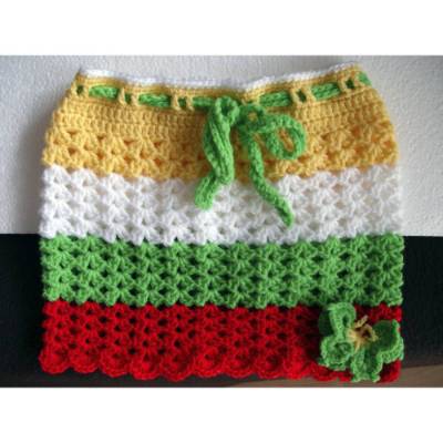  Kinderrock mit Schmetterling  amigoll9  Deko  Handarbeit 