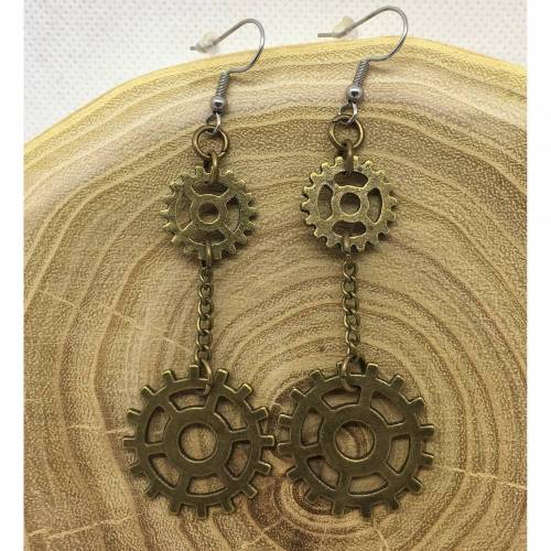 Steampunk Ohrringe