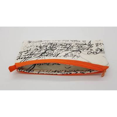 Stiftemäppchen & Kosmetiktäschchen 23x11 cm – Reißverschlusstasche für Schule, Büro & Kosmetik