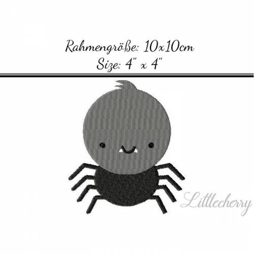 Stickdatei "Spider Drakula" 10x10