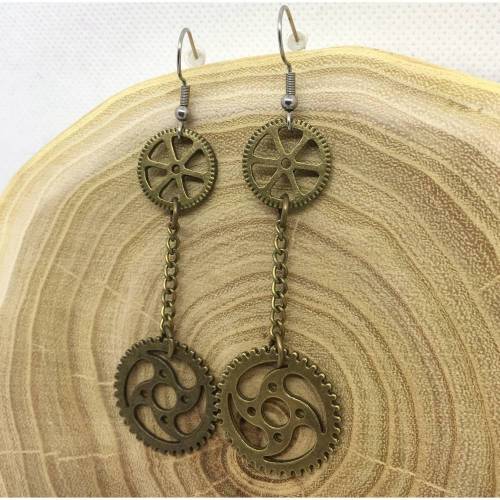 Steampunk Ohrringe