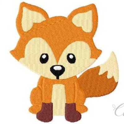 Stickdatei "Fuchs" 10x10