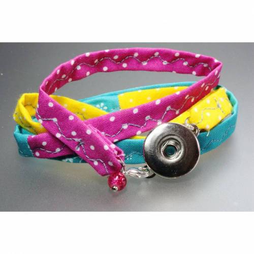 Wickelarmband für Druckknöpfe ( Ch..ks )