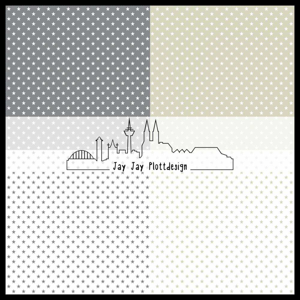 Digipapier Set #18 (Sternchen) zum ausdrucken, plotten, scrappen, basteln und mehr Bild 2