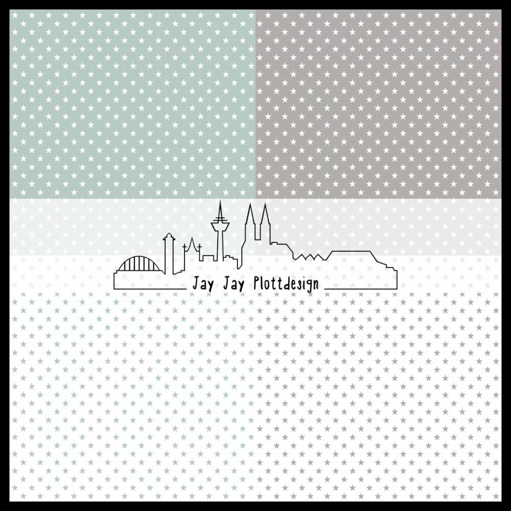 Digipapier Set #18 (Sternchen) zum ausdrucken, plotten, scrappen, basteln und mehr Bild 3