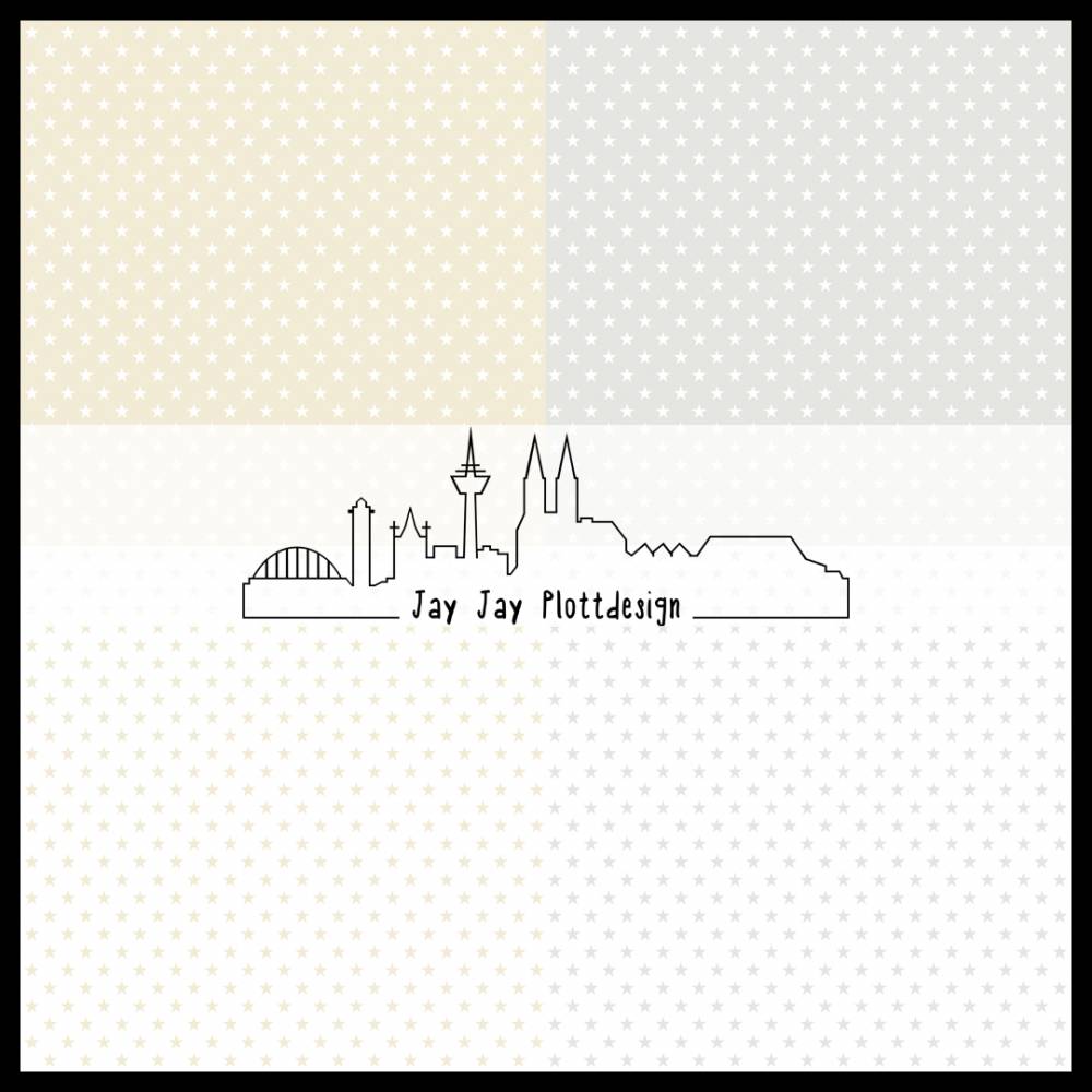 Digipapier Set #18 (Sternchen) zum ausdrucken, plotten, scrappen, basteln und mehr Bild 4