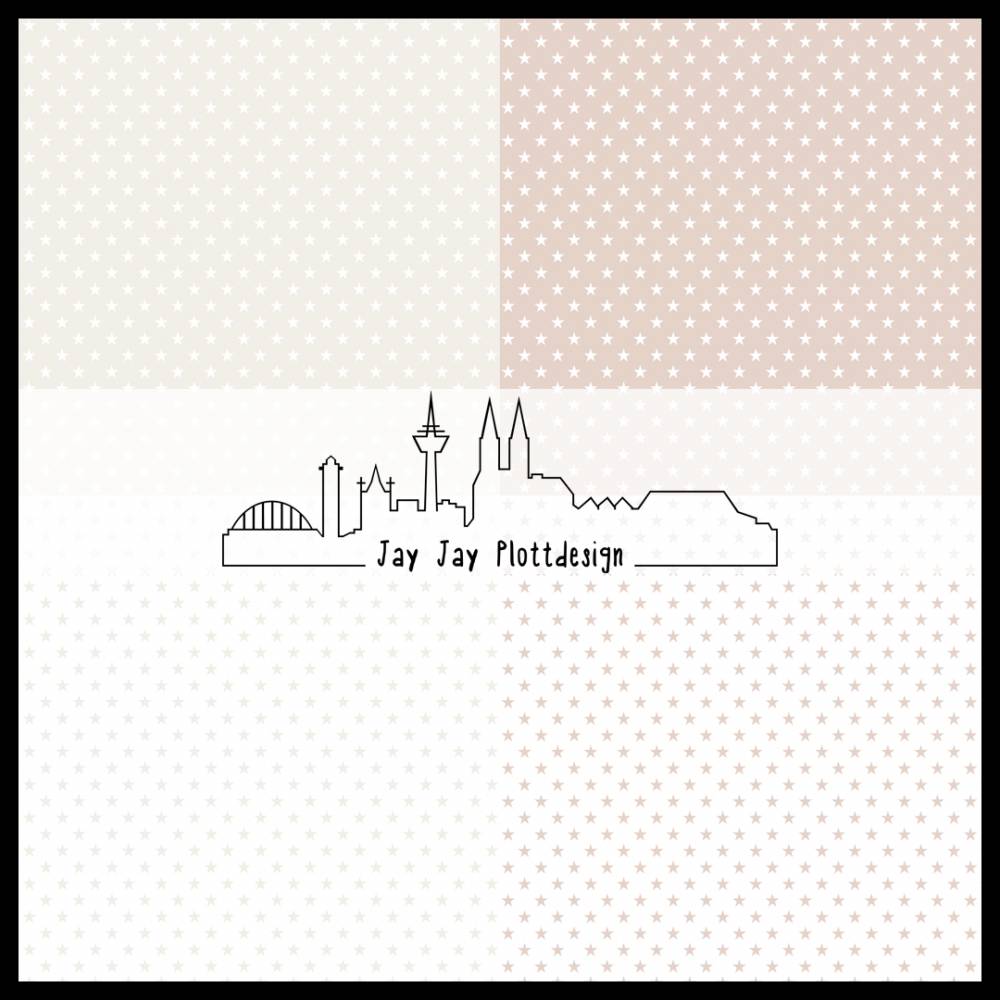 Digipapier Set #18 (Sternchen) zum ausdrucken, plotten, scrappen, basteln und mehr Bild 5