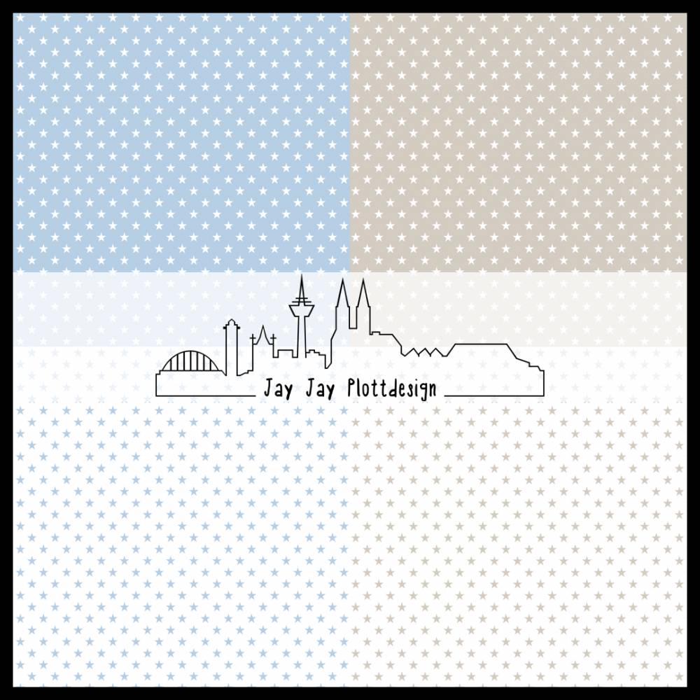 Digipapier Set #18 (Sternchen) zum ausdrucken, plotten, scrappen, basteln und mehr Bild 6