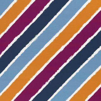 18,50EUR/m French Terry Diagonally in beere blau senf Lycklig Design