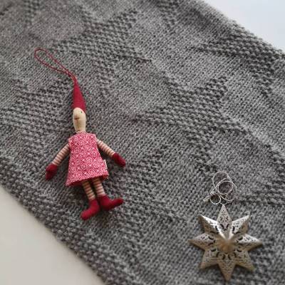 Strickanleitung I Babydecke Großes Sternenmeer