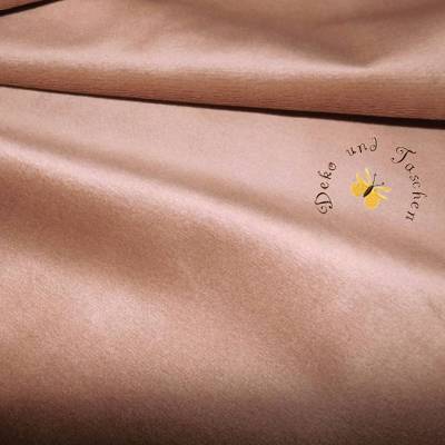 Meterware Minky traumhaft weicher Plüschstoff Fleece hochwertiger Microfaser-Plüsch Shannon Fabrics Solid Cuddle Taupe