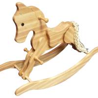 Schaukelpferd "Taylor" aus Holz, Holzschaukelpferd